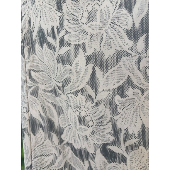 Athleta Trekkie Convertible Hiking Pants Size 14 Green Lace Detail Zip Off Capri - Picture 4 of 10